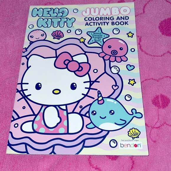 Hello Kitty Coloring book - Picture 5 of 5